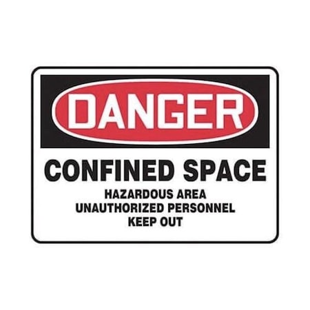 Accuform BIGSIGNS OSHA DANGER SAFETY SIGN MCSP084VS MCSP084VS